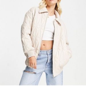 ASOS Leather Jacket Size 4